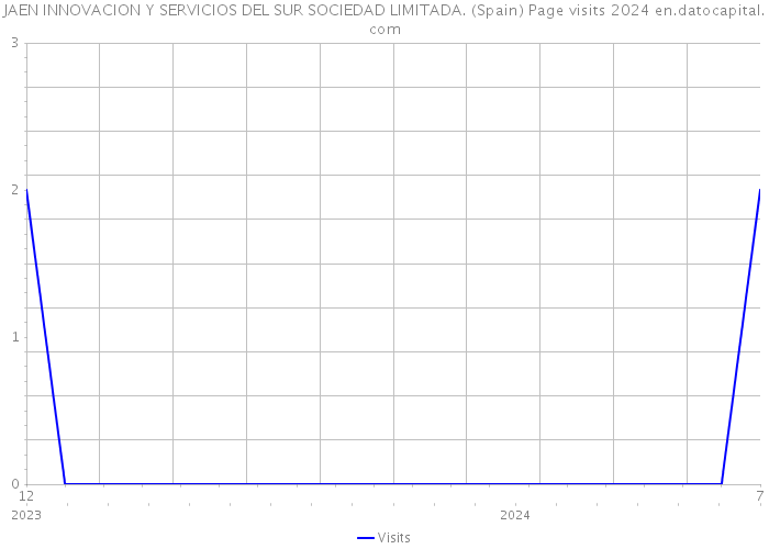 JAEN INNOVACION Y SERVICIOS DEL SUR SOCIEDAD LIMITADA. (Spain) Page visits 2024 