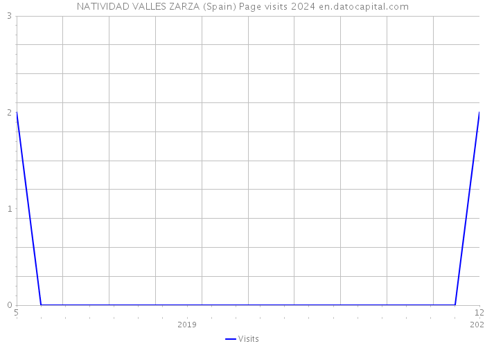 NATIVIDAD VALLES ZARZA (Spain) Page visits 2024 