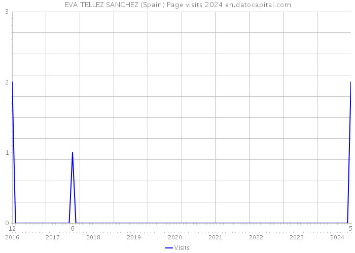 EVA TELLEZ SANCHEZ (Spain) Page visits 2024 