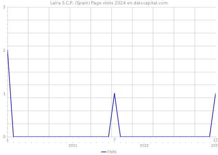 Laira S.C.P. (Spain) Page visits 2024 