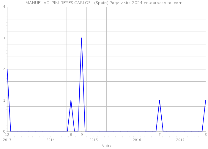 MANUEL VOLPINI REYES CARLOS- (Spain) Page visits 2024 