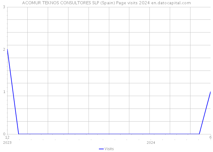 ACOMUR TEKNOS CONSULTORES SLP (Spain) Page visits 2024 