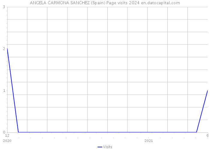 ANGELA CARMONA SANCHEZ (Spain) Page visits 2024 