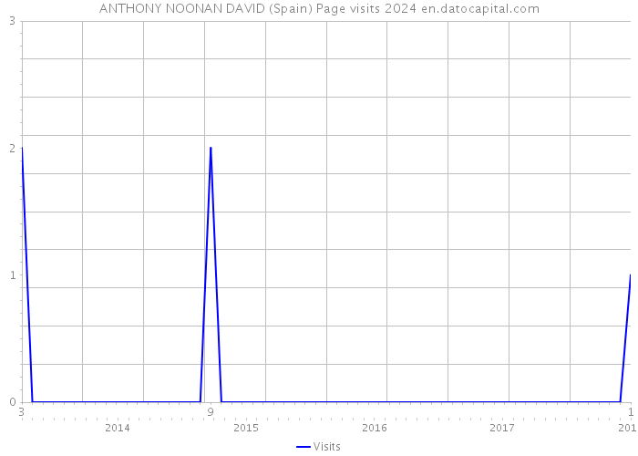 ANTHONY NOONAN DAVID (Spain) Page visits 2024 