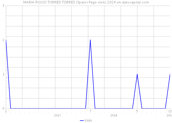 MARIA ROCIO TORRES TORRES (Spain) Page visits 2024 