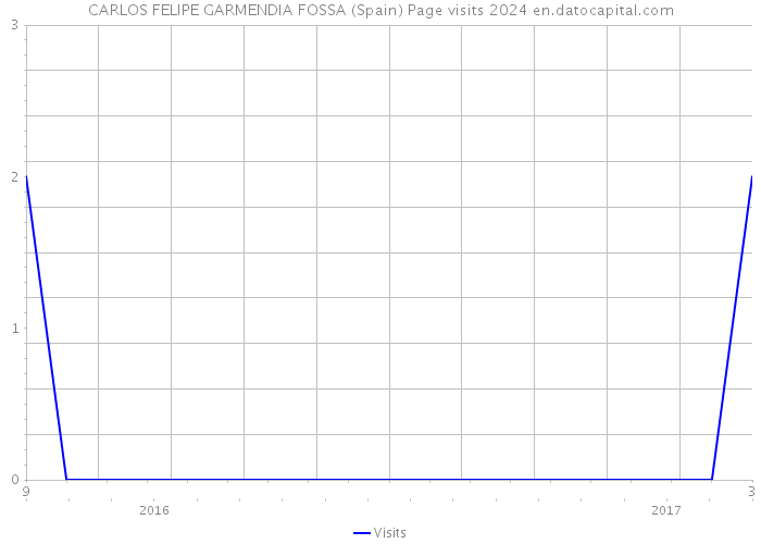 CARLOS FELIPE GARMENDIA FOSSA (Spain) Page visits 2024 
