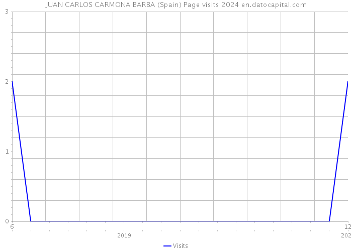 JUAN CARLOS CARMONA BARBA (Spain) Page visits 2024 