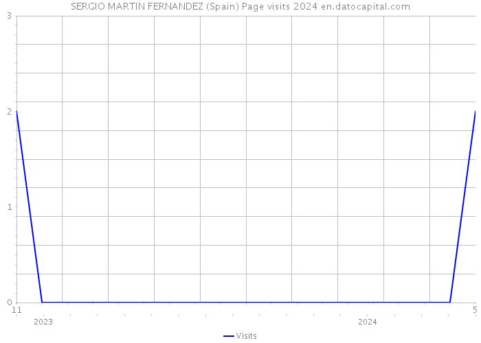 SERGIO MARTIN FERNANDEZ (Spain) Page visits 2024 
