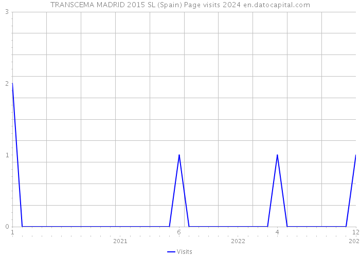 TRANSCEMA MADRID 2015 SL (Spain) Page visits 2024 