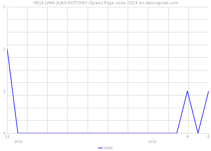 VEGA LIMA JUAN ANTONIO (Spain) Page visits 2024 