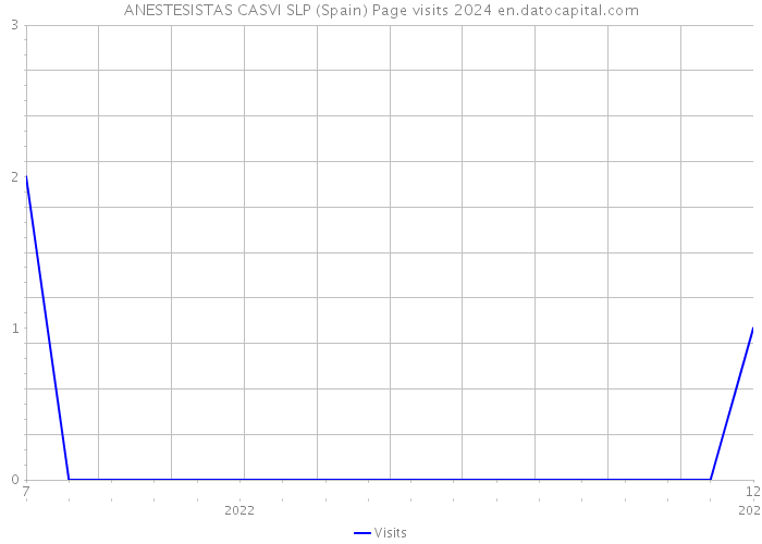 ANESTESISTAS CASVI SLP (Spain) Page visits 2024 