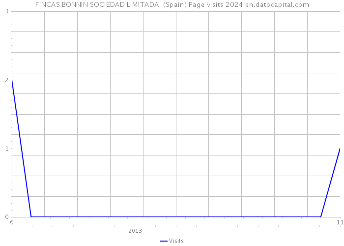 FINCAS BONNIN SOCIEDAD LIMITADA. (Spain) Page visits 2024 