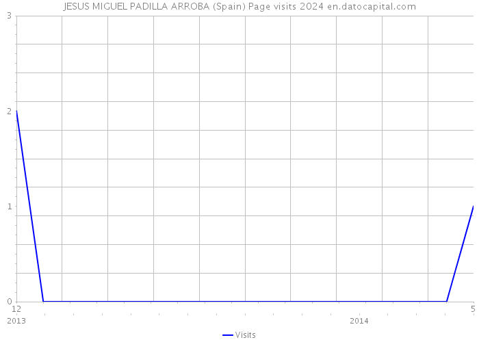 JESUS MIGUEL PADILLA ARROBA (Spain) Page visits 2024 