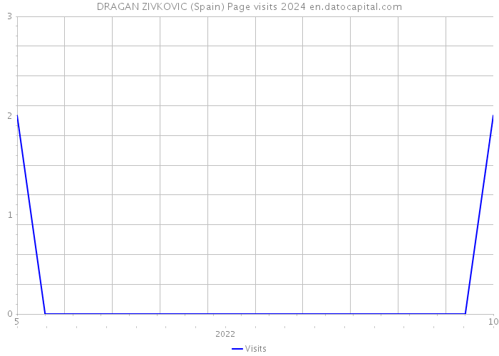 DRAGAN ZIVKOVIC (Spain) Page visits 2024 