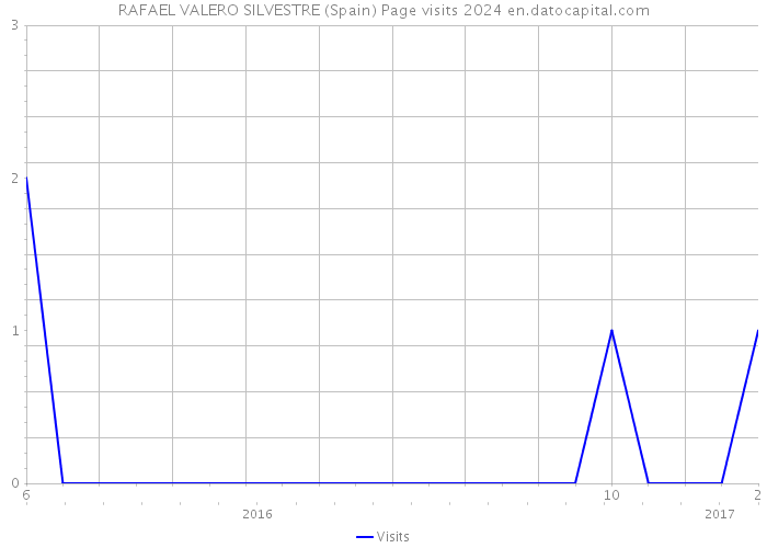 RAFAEL VALERO SILVESTRE (Spain) Page visits 2024 
