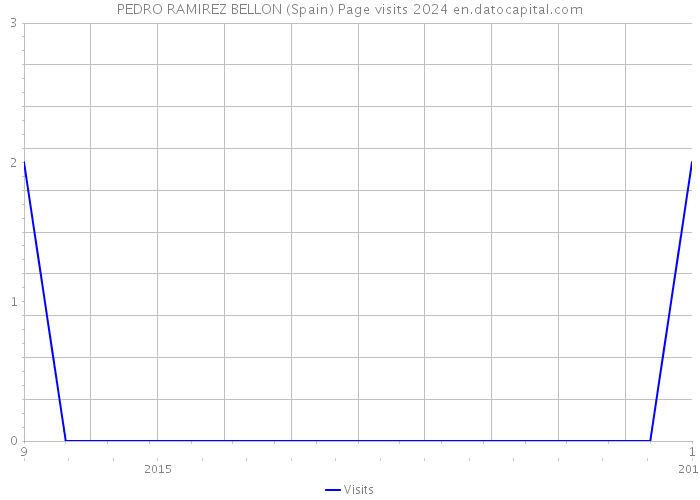 PEDRO RAMIREZ BELLON (Spain) Page visits 2024 