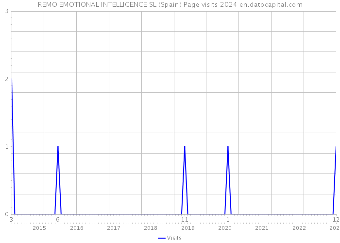 REMO EMOTIONAL INTELLIGENCE SL (Spain) Page visits 2024 