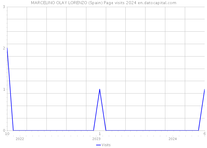 MARCELINO OLAY LORENZO (Spain) Page visits 2024 