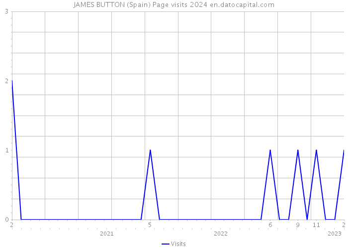 JAMES BUTTON (Spain) Page visits 2024 