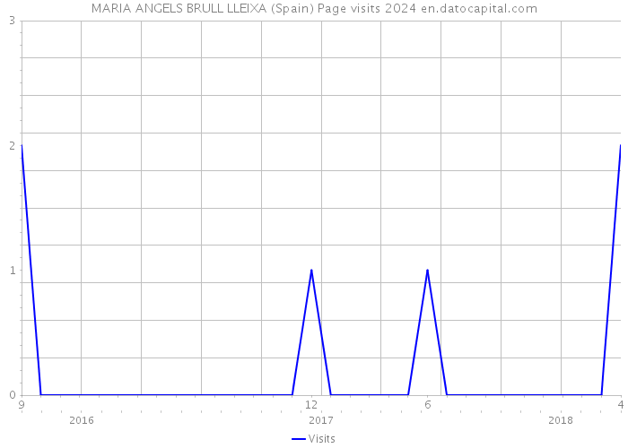 MARIA ANGELS BRULL LLEIXA (Spain) Page visits 2024 