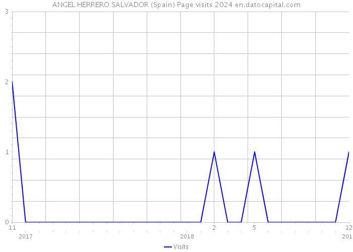 ANGEL HERRERO SALVADOR (Spain) Page visits 2024 