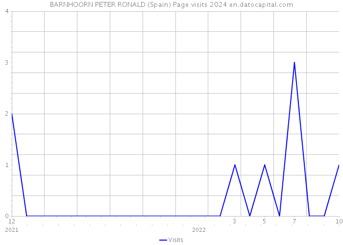 BARNHOORN PETER RONALD (Spain) Page visits 2024 