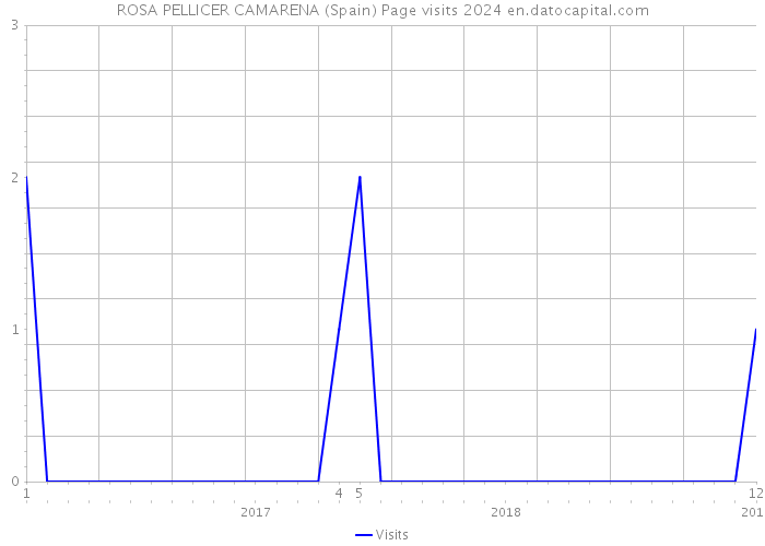 ROSA PELLICER CAMARENA (Spain) Page visits 2024 