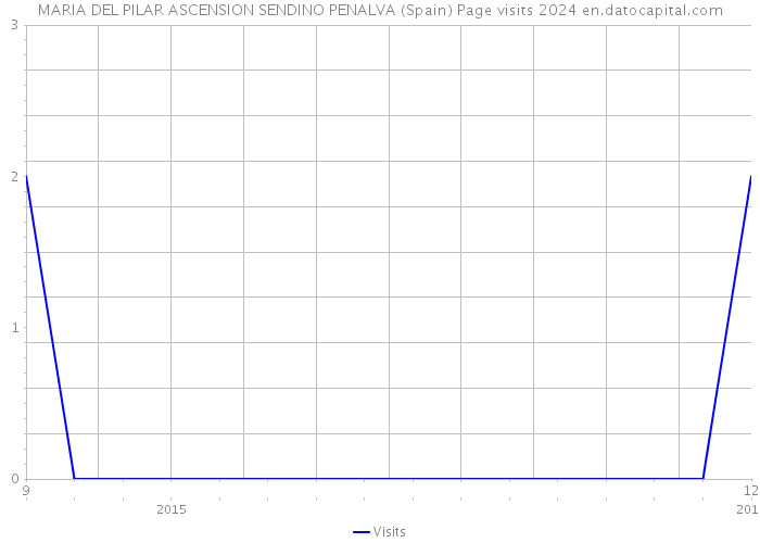 MARIA DEL PILAR ASCENSION SENDINO PENALVA (Spain) Page visits 2024 