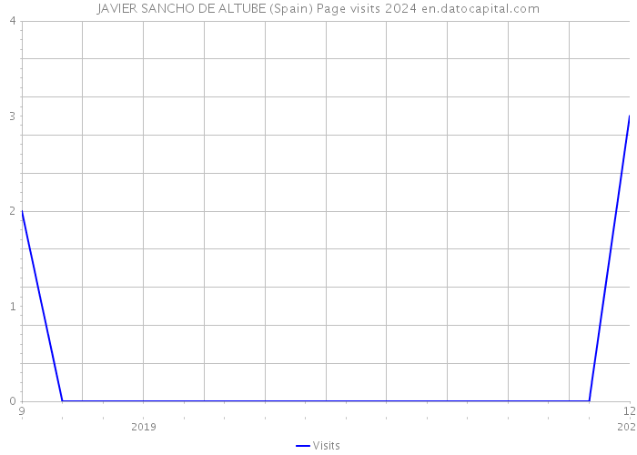 JAVIER SANCHO DE ALTUBE (Spain) Page visits 2024 