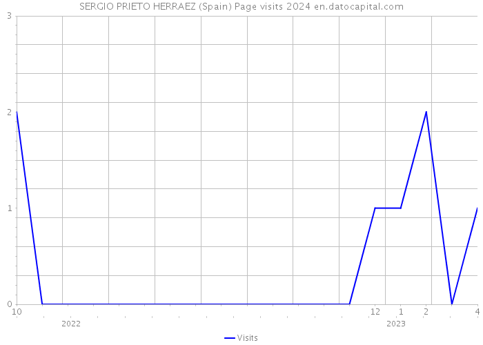 SERGIO PRIETO HERRAEZ (Spain) Page visits 2024 