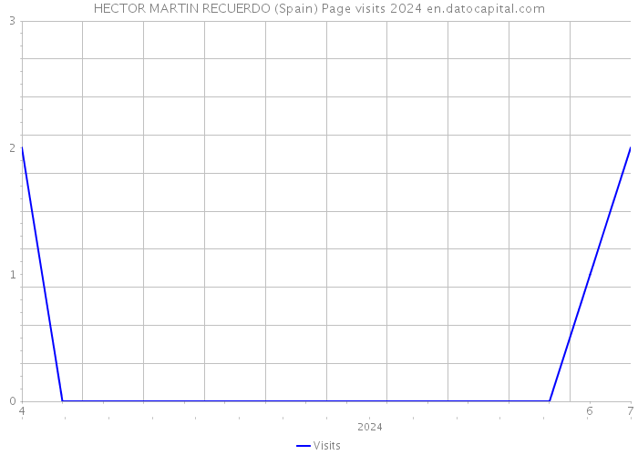 HECTOR MARTIN RECUERDO (Spain) Page visits 2024 