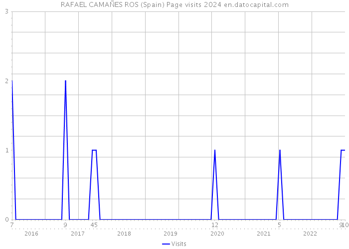 RAFAEL CAMAÑES ROS (Spain) Page visits 2024 