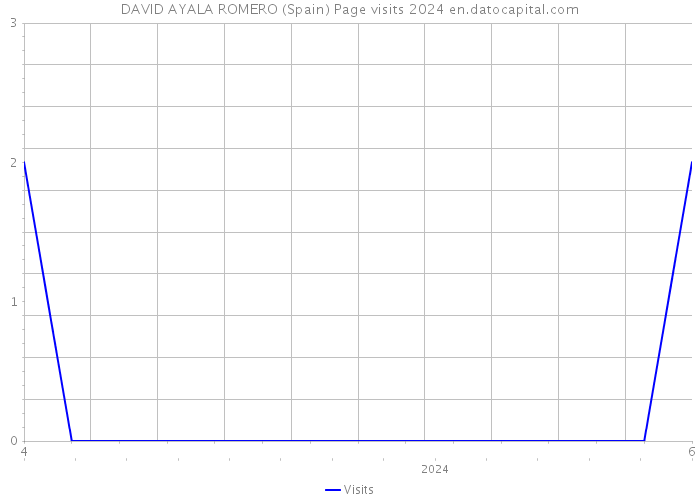 DAVID AYALA ROMERO (Spain) Page visits 2024 