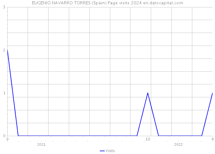 EUGENIO NAVARRO TORRES (Spain) Page visits 2024 