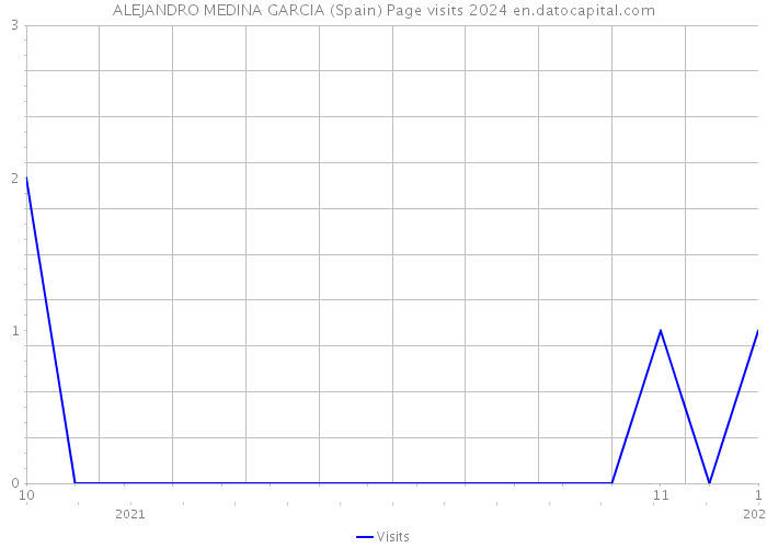 ALEJANDRO MEDINA GARCIA (Spain) Page visits 2024 