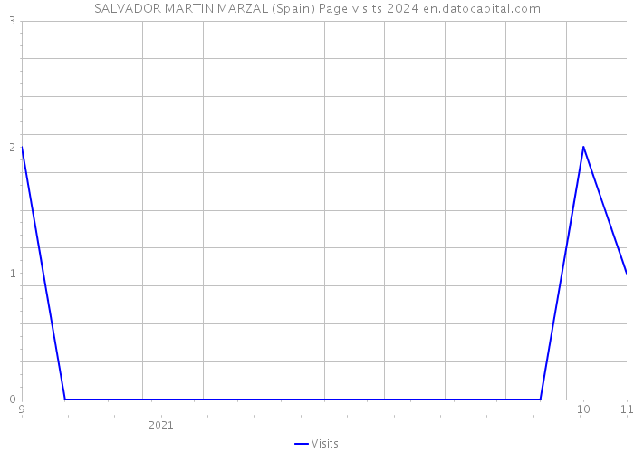 SALVADOR MARTIN MARZAL (Spain) Page visits 2024 