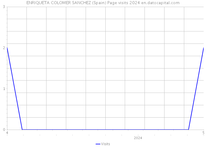 ENRIQUETA COLOMER SANCHEZ (Spain) Page visits 2024 