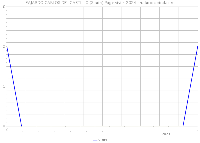 FAJARDO CARLOS DEL CASTILLO (Spain) Page visits 2024 