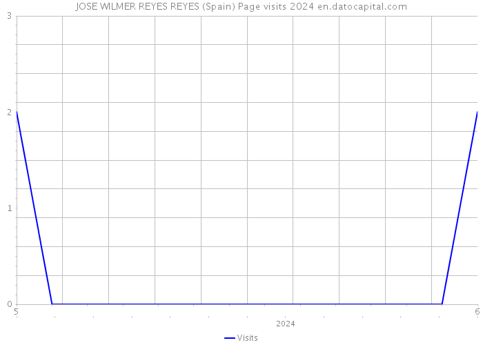 JOSE WILMER REYES REYES (Spain) Page visits 2024 