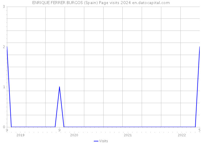 ENRIQUE FERRER BURGOS (Spain) Page visits 2024 