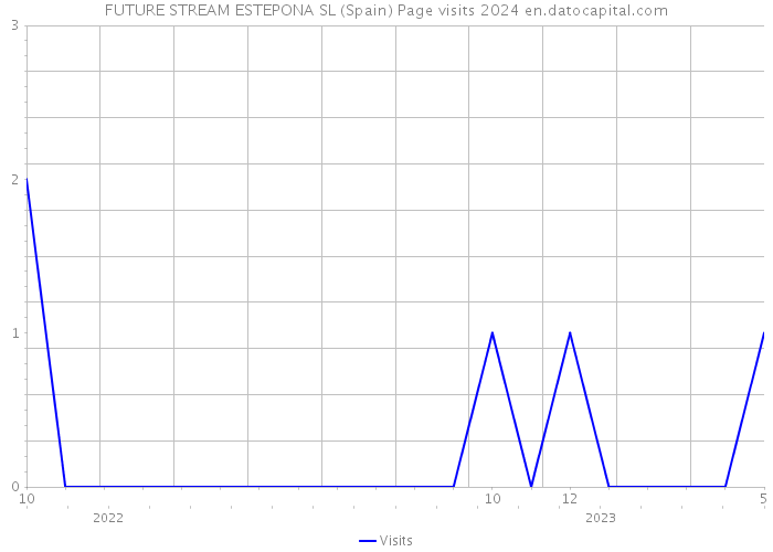 FUTURE STREAM ESTEPONA SL (Spain) Page visits 2024 