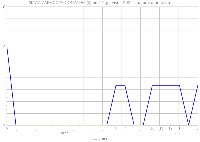 SILVIA ZARAGOZA GONZALEZ (Spain) Page visits 2024 