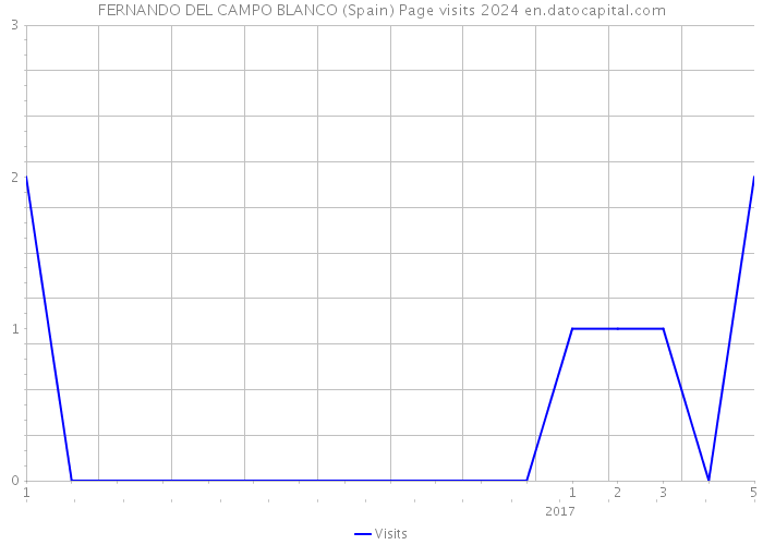 FERNANDO DEL CAMPO BLANCO (Spain) Page visits 2024 