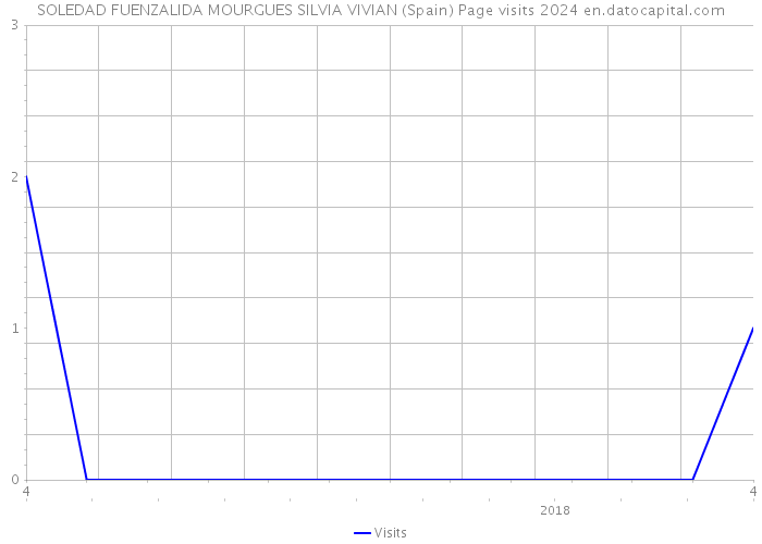 SOLEDAD FUENZALIDA MOURGUES SILVIA VIVIAN (Spain) Page visits 2024 
