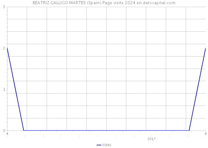 BEATRIZ GALLIGO MARTES (Spain) Page visits 2024 