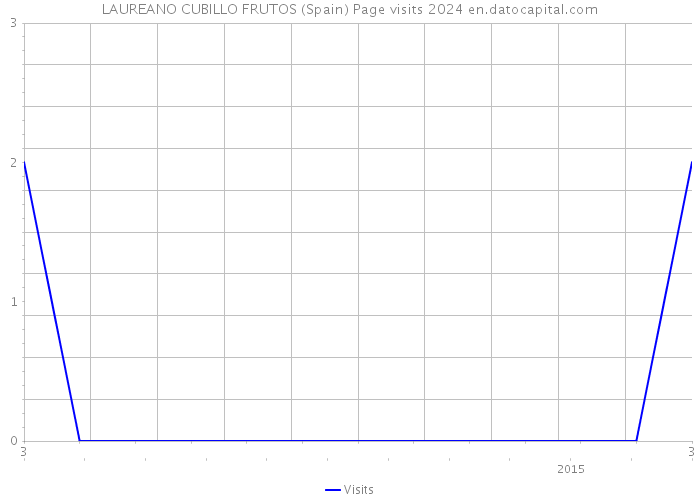 LAUREANO CUBILLO FRUTOS (Spain) Page visits 2024 