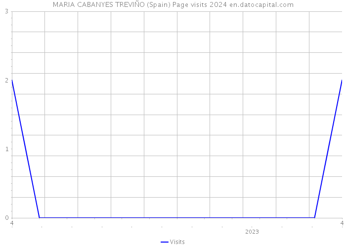 MARIA CABANYES TREVIÑO (Spain) Page visits 2024 