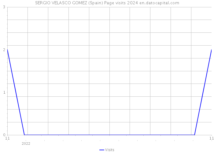 SERGIO VELASCO GOMEZ (Spain) Page visits 2024 