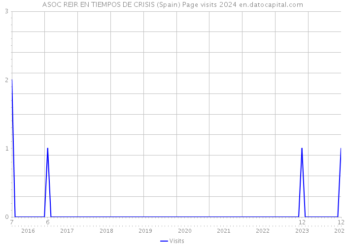 ASOC REIR EN TIEMPOS DE CRISIS (Spain) Page visits 2024 