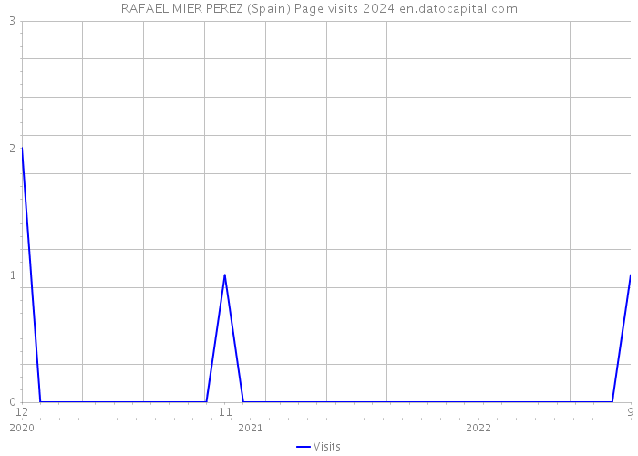 RAFAEL MIER PEREZ (Spain) Page visits 2024 